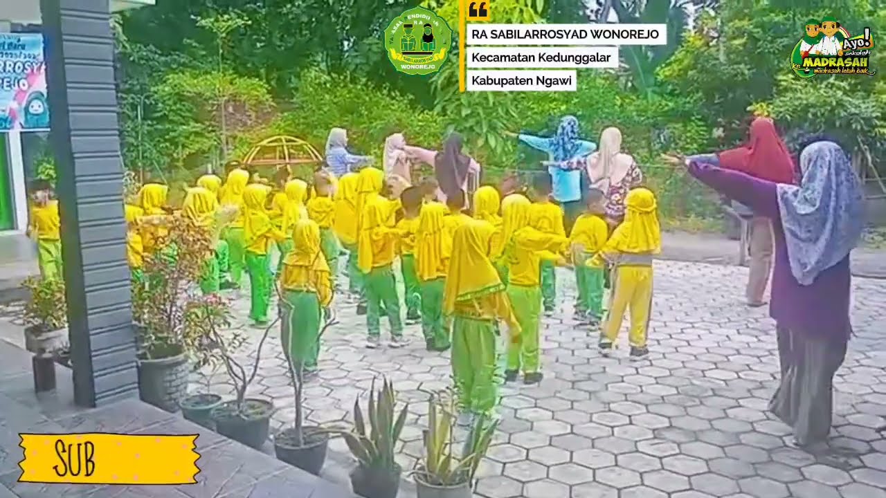 SENAM ANAK INDONESIA HEBAT || RA SABILARROSYAD WONOREJO 