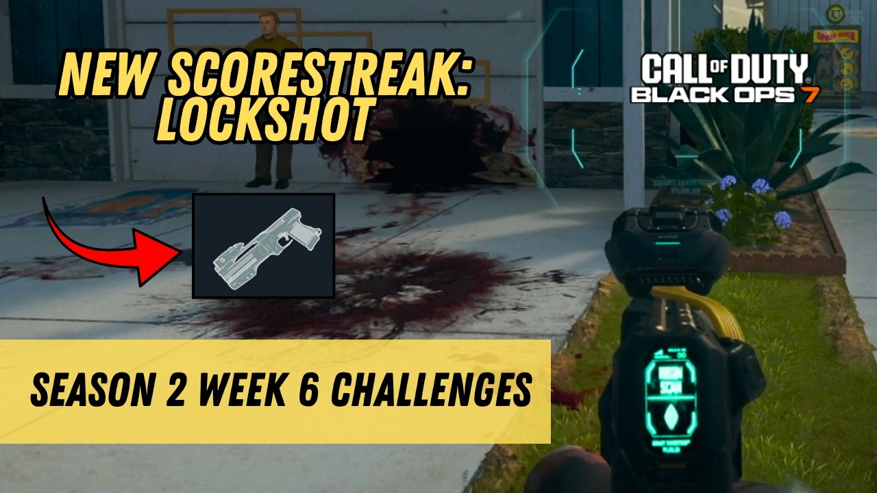Unlocking the Lockshot Scorestreak in the Season 2 Week 6 Challenges!