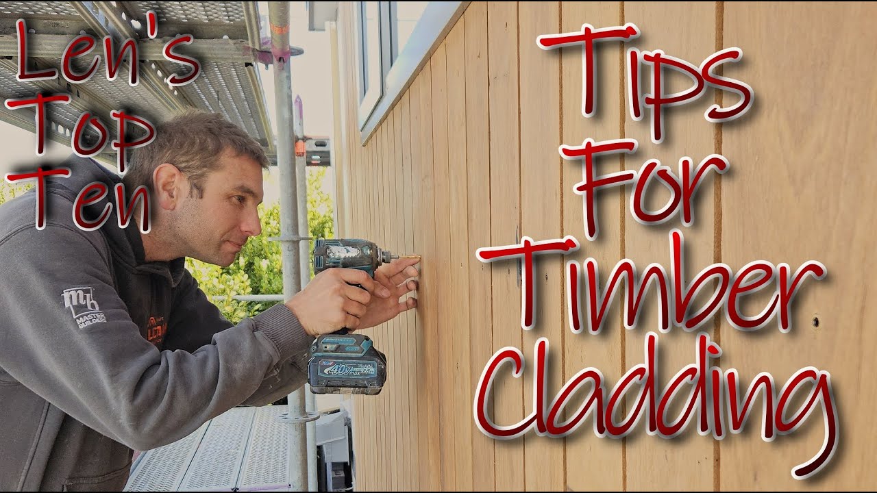 Ten tips for installing Timber Shiplap Cladding