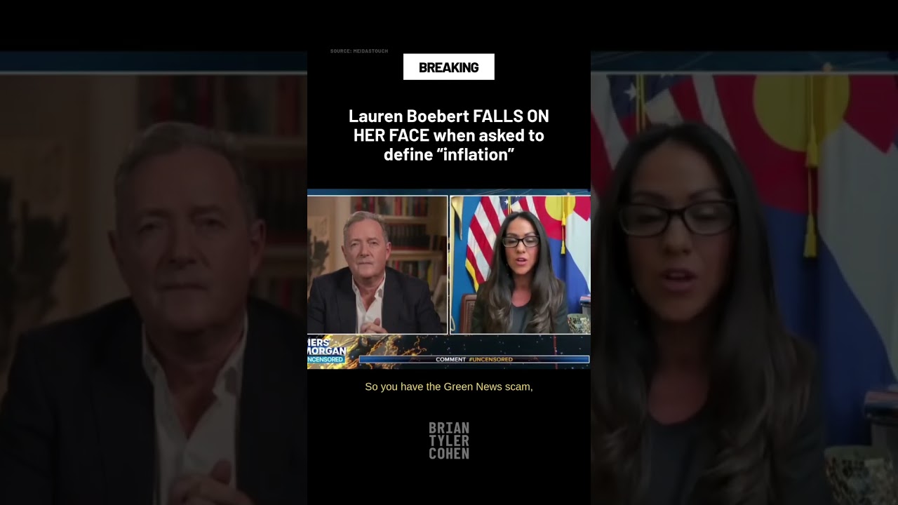 Lauren Boebert FALLS ON HER FACE when asked to define inflation