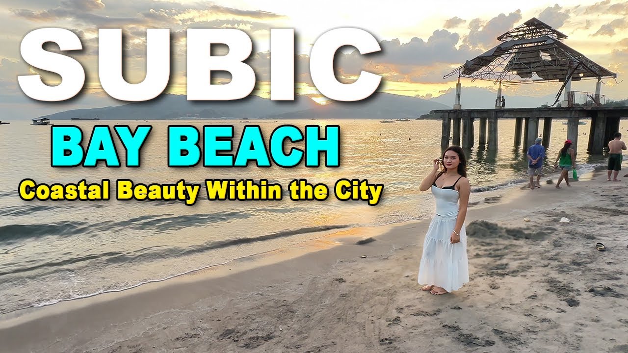 Subic Bay’s Urban Beach | BARANGAY Baretto OLONGAPO CITY Zambales Beach Walk and Night Scenes