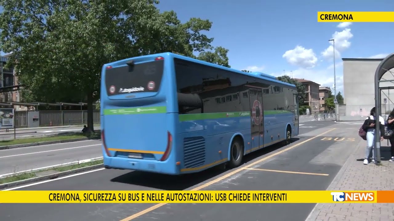 Cremona, sicurezza su bus e nelle autostazioni: USB chiede interventi