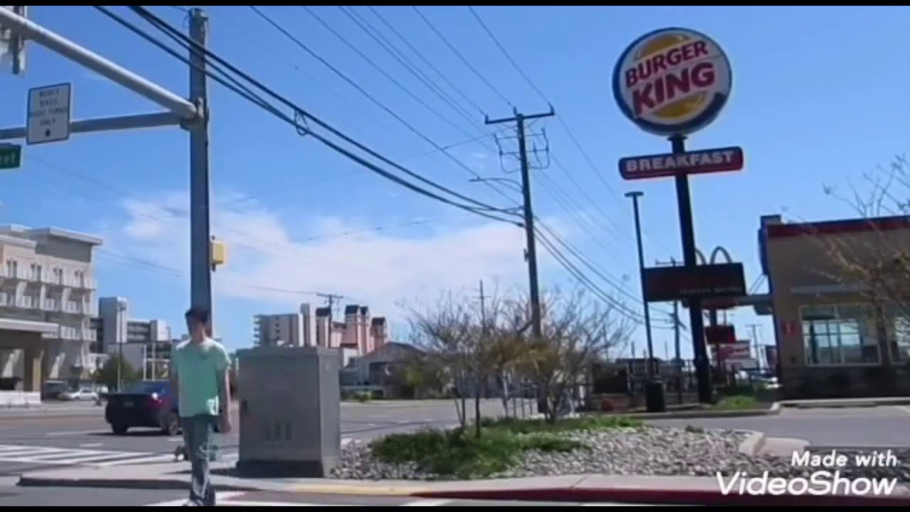 I walk to burger king 10 hours