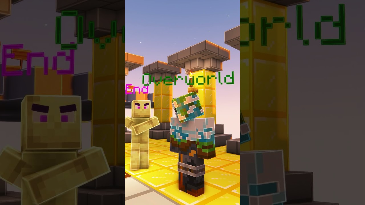Les mise &agrave; jours du 1er AVRIL dans MINECRAFT #minecraft #shorts