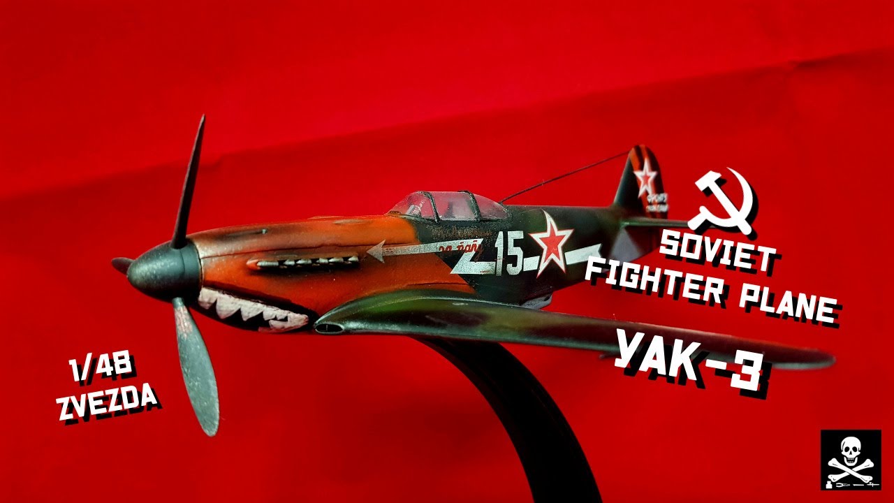 프라모델 YAK-3 1/48 - ZVEZDA [CUSTOM PAINT]
