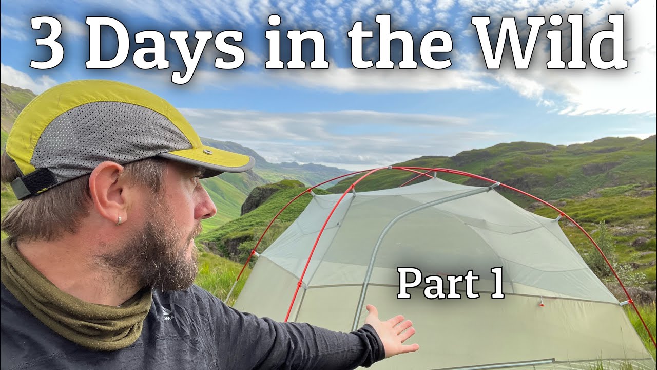 3 Days Hiking and Camping in the Mountains | Healing in Nature (Part 1)