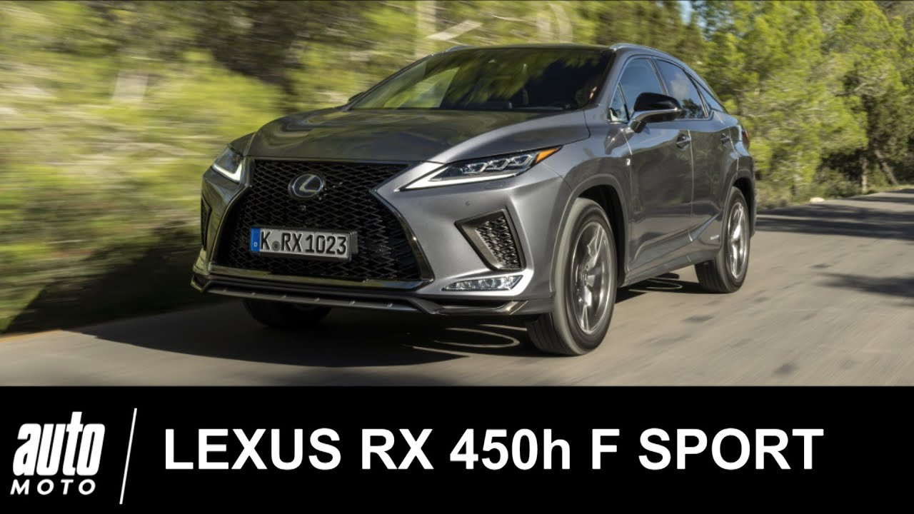 2020 LEXUS RX 450h Hybrid F SPORT essai Auto-Moto.com