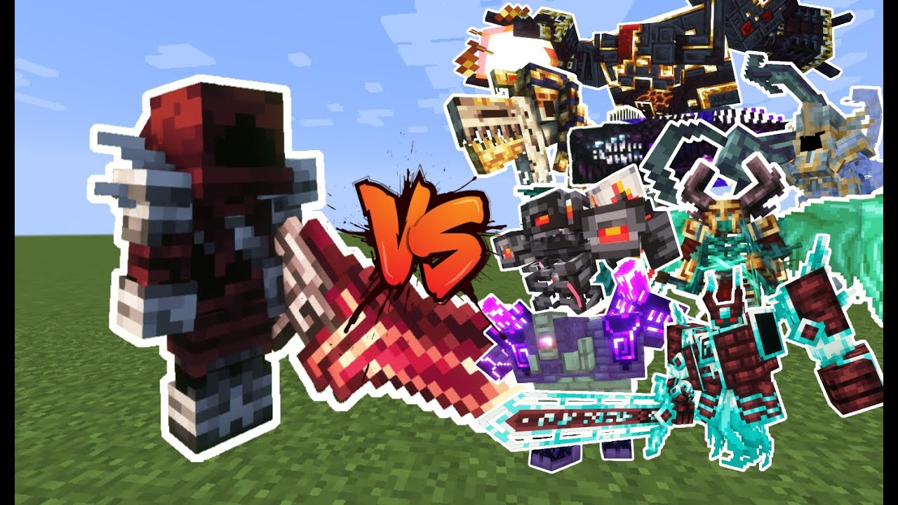 Hadean Enforcer vs L_Ender's Cataclysm | Minecraft mob battle