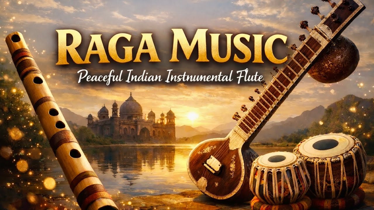 Yoga & Meditation Music | Indian Classical Ragas for Relaxation & Inner Peace | Flute, Sitar, Tabla