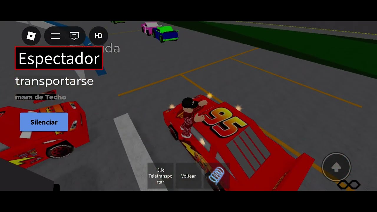 Jugando cars después de 4 semanas 