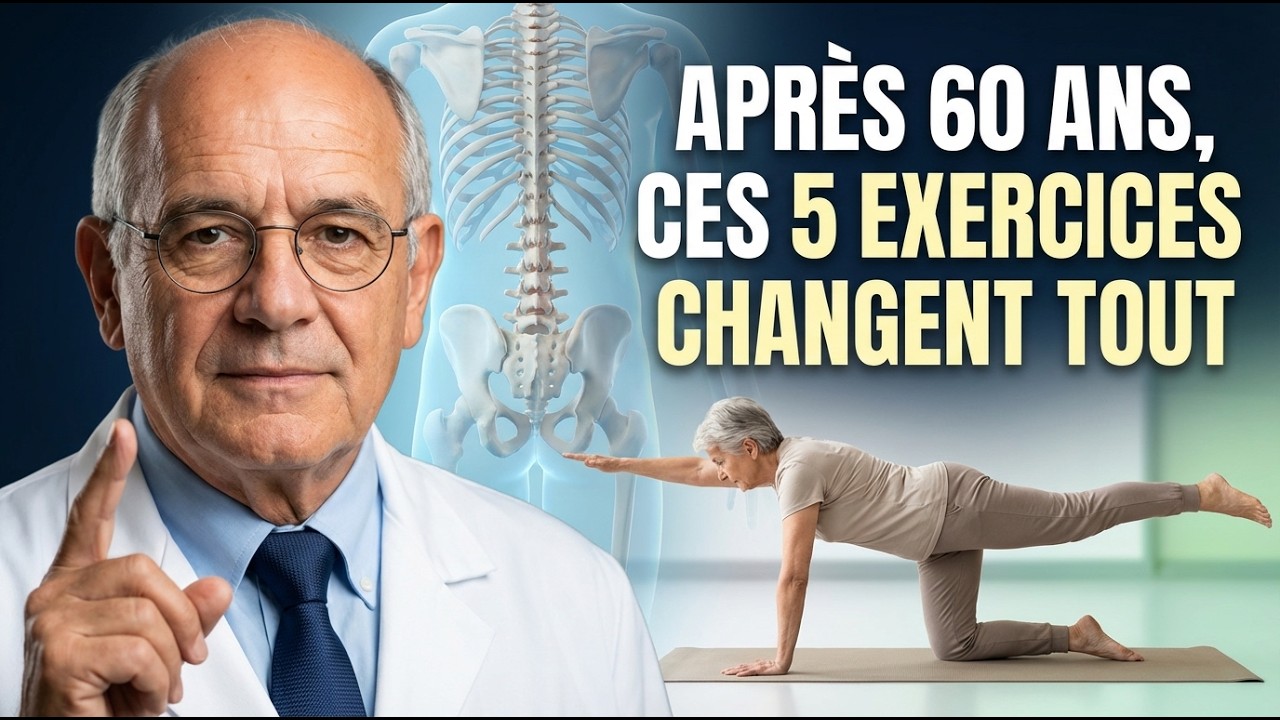 Après 60 ans, ces 5 exercices sont plus efficaces que marcher tous les jours