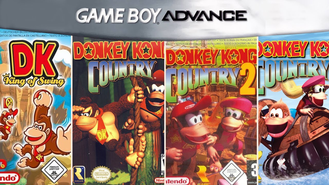 Donkey Kong Games for GBA