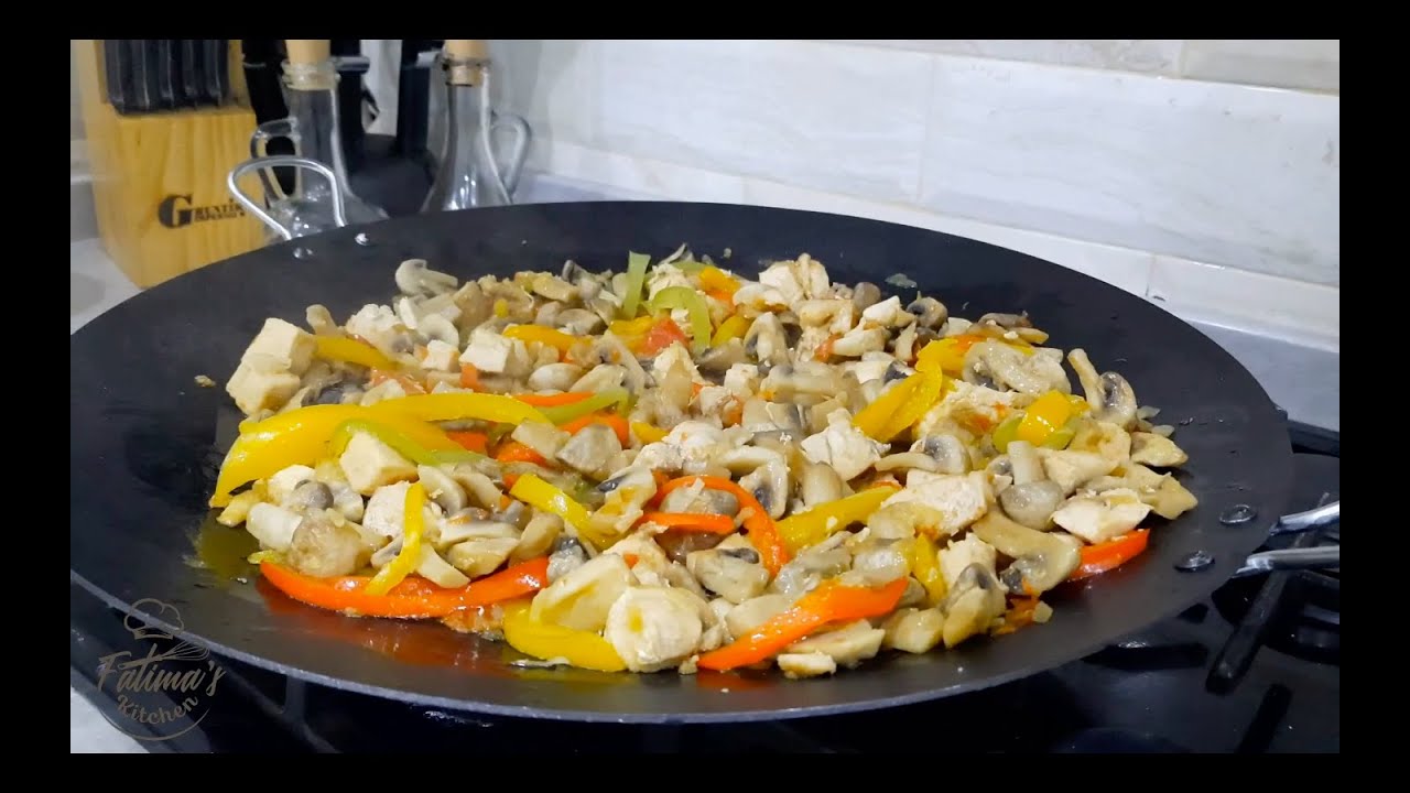 Sacda Göbələkli Toyuq – Delicious Meal