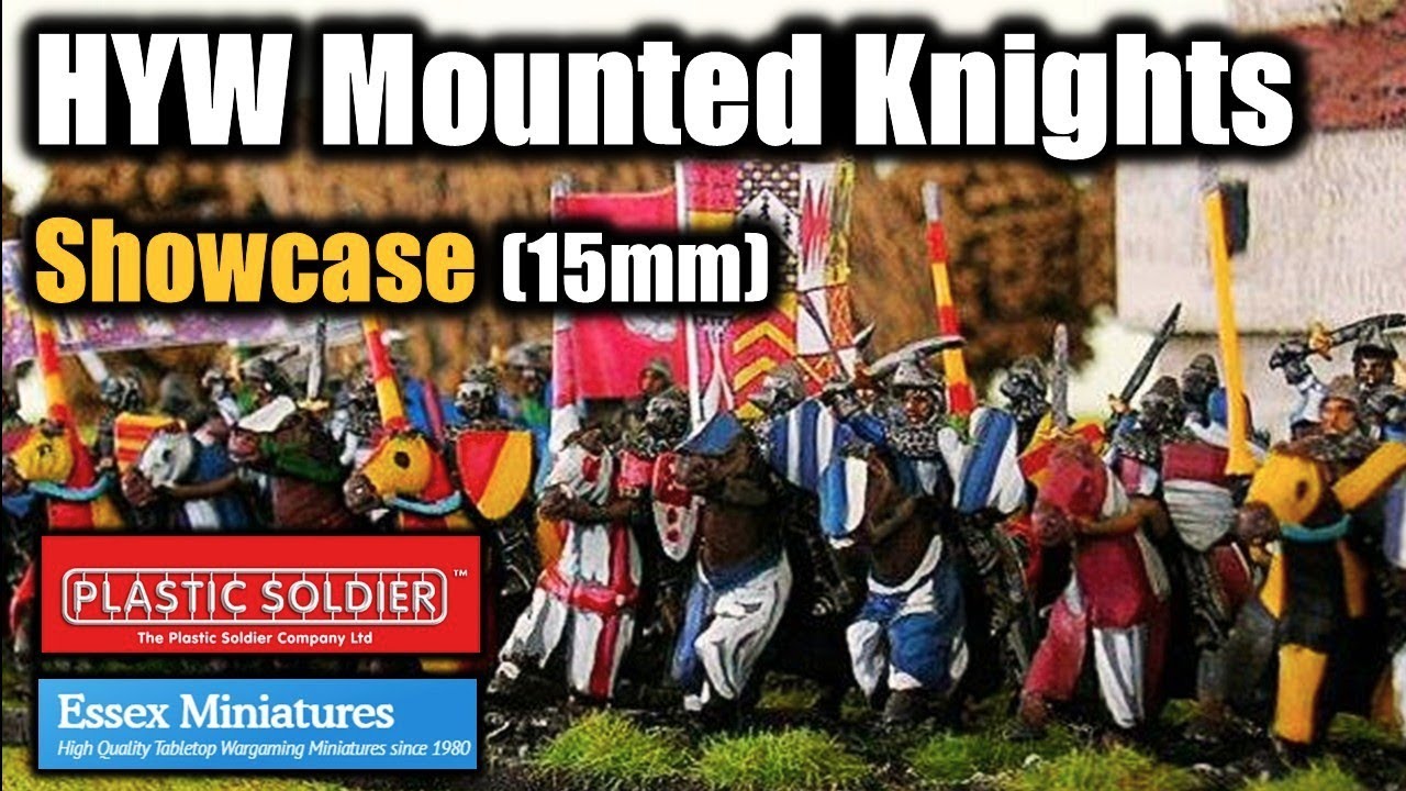 Essex & Corvus Belli 15mm Mounted Knights - Showcase