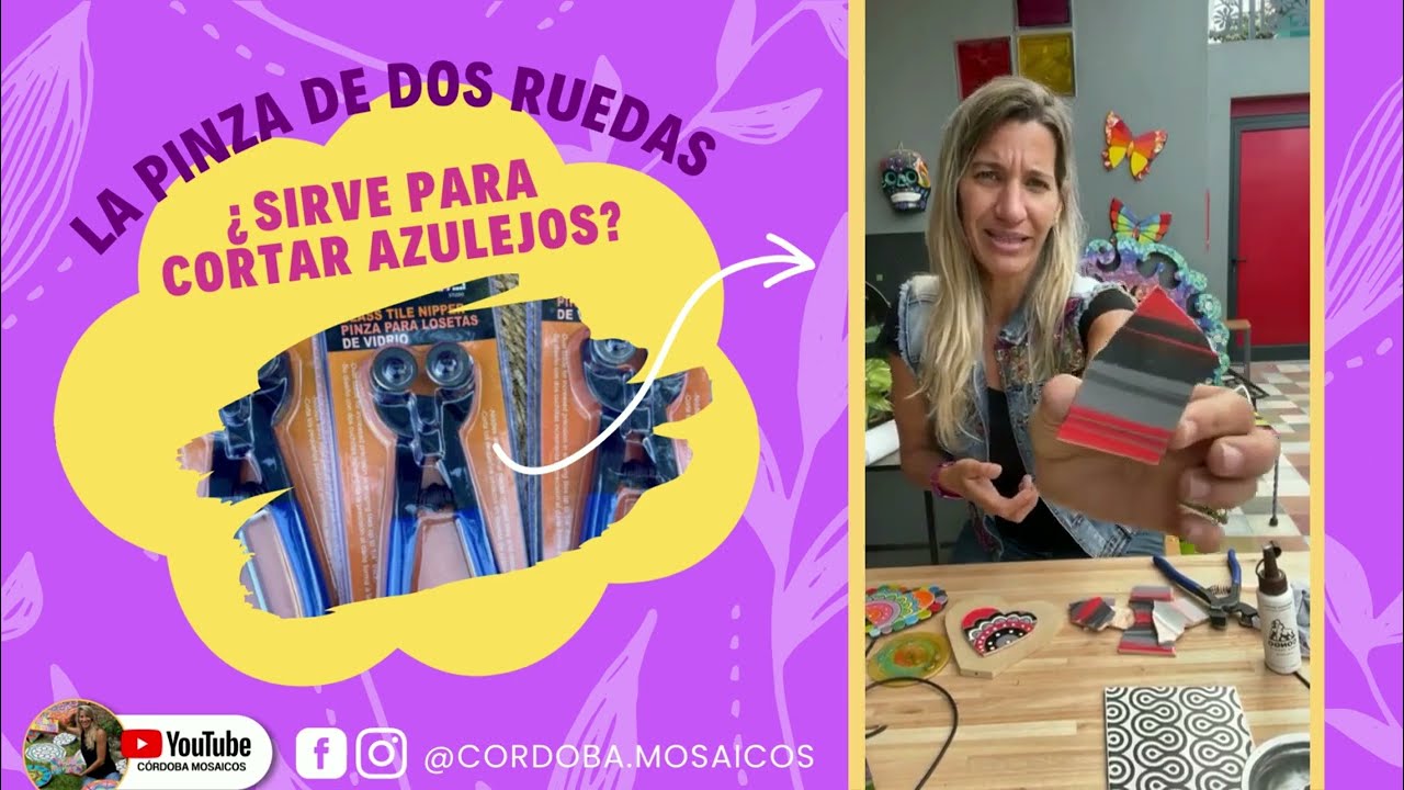 HERRAMIENTAS MOSAIQUISMO 🤔 &iquest;La pinza de dos ruedas sirve para cortar azulejos?