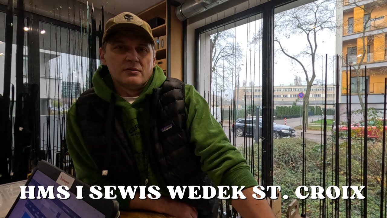 Wizyta HMS i o serwisie wędek St. Croix - vlog 06