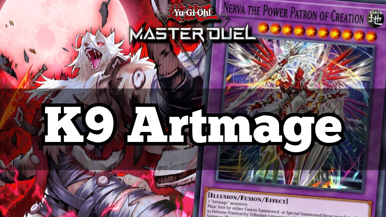 K9 ARTMAGE is SLEPT-ON! | Yu-Gi-Oh! Master Duel Deck Profile