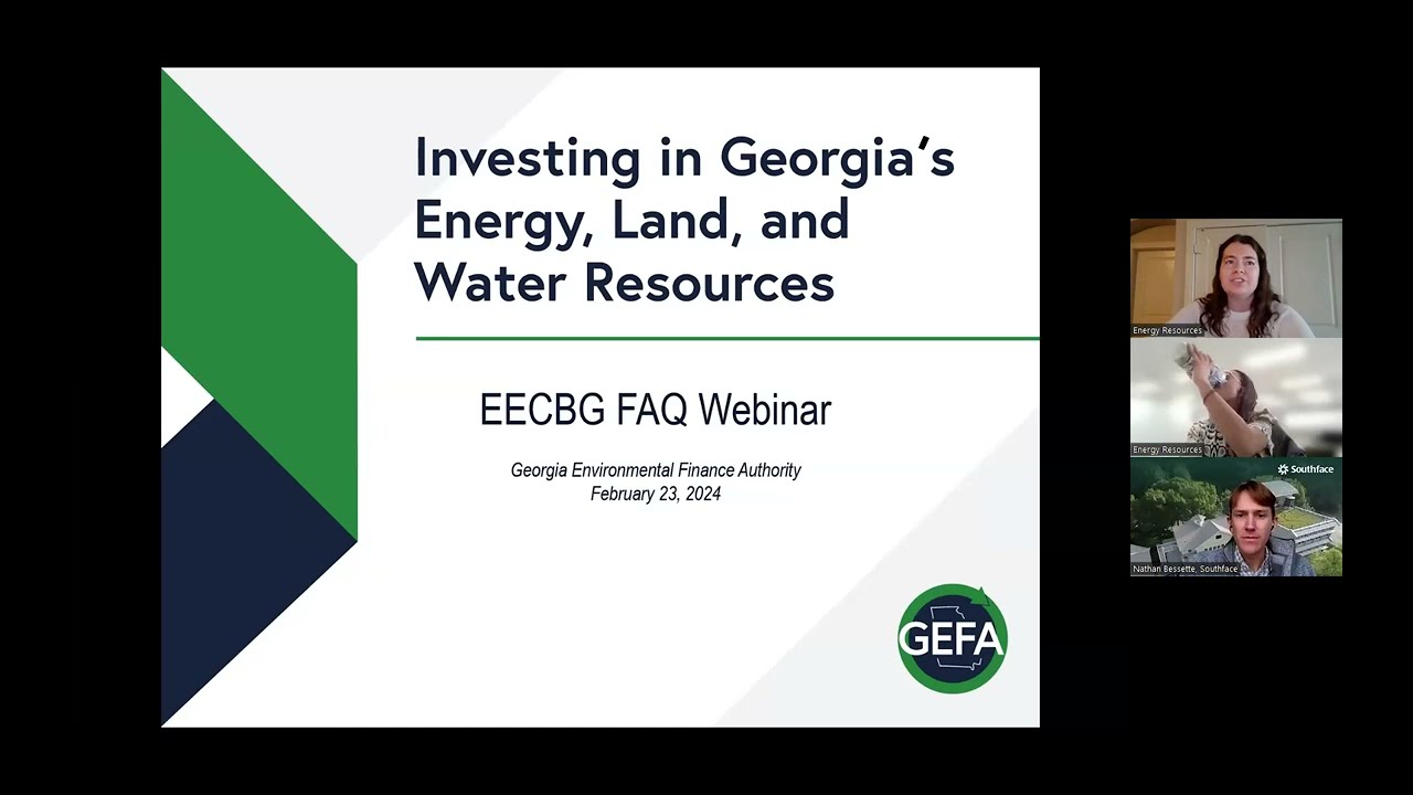 Energy Efficiency and Conservation Block Grant Program Webinar