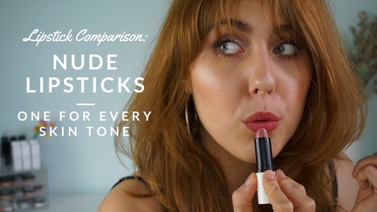 NUDE LIPSTICK COMPARISON (21 SHADES!) | Integrity Botanicals