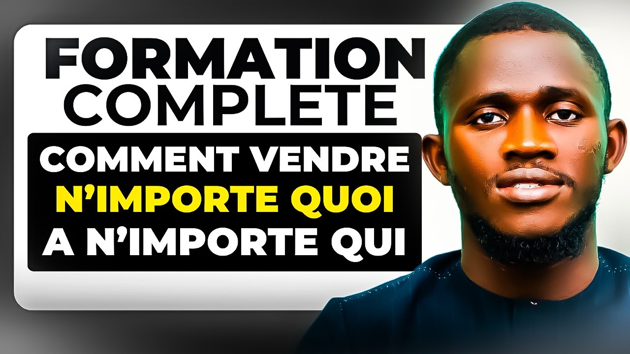 2H De Formation Sur Comment Devenir Riche Avec La Vente - cours complet
