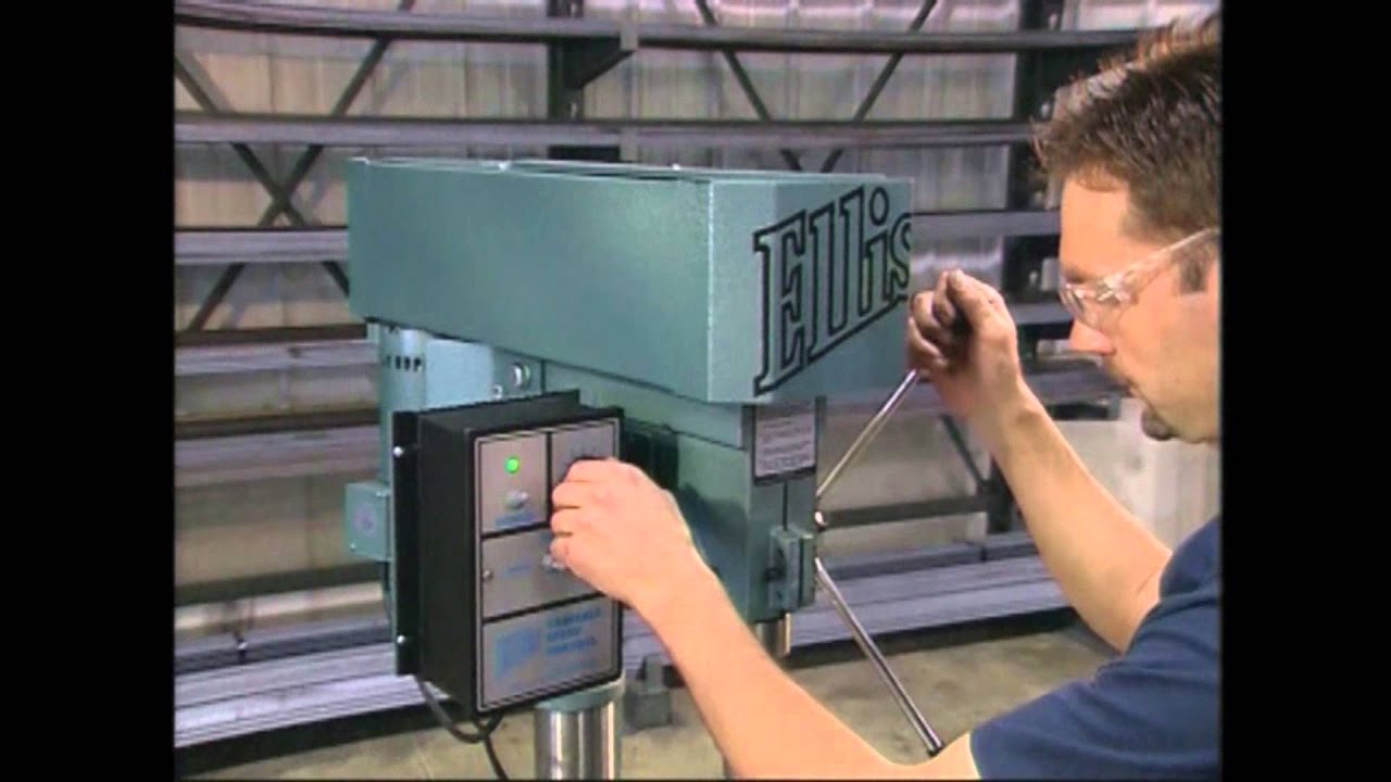 Ellis 9400 Floor Model Drill Press @ Trick Tools