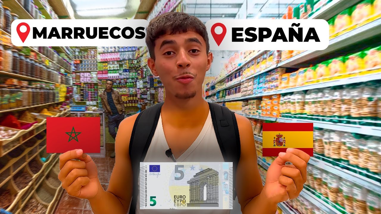 ¿QUÉ PUEDES COMPRAR CON 5€ EN ESPAÑA VS MARRUECOS?