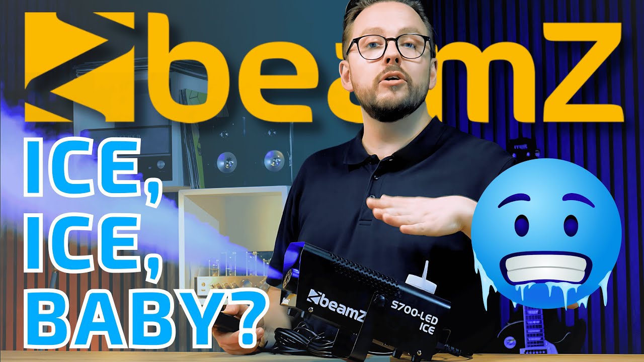 ВЫ НЕ ЗАМЕРЗНЕТЕ - Дымовая машина с эффектом льда BeamZ S700-LED - Распаковка и демонстрация!