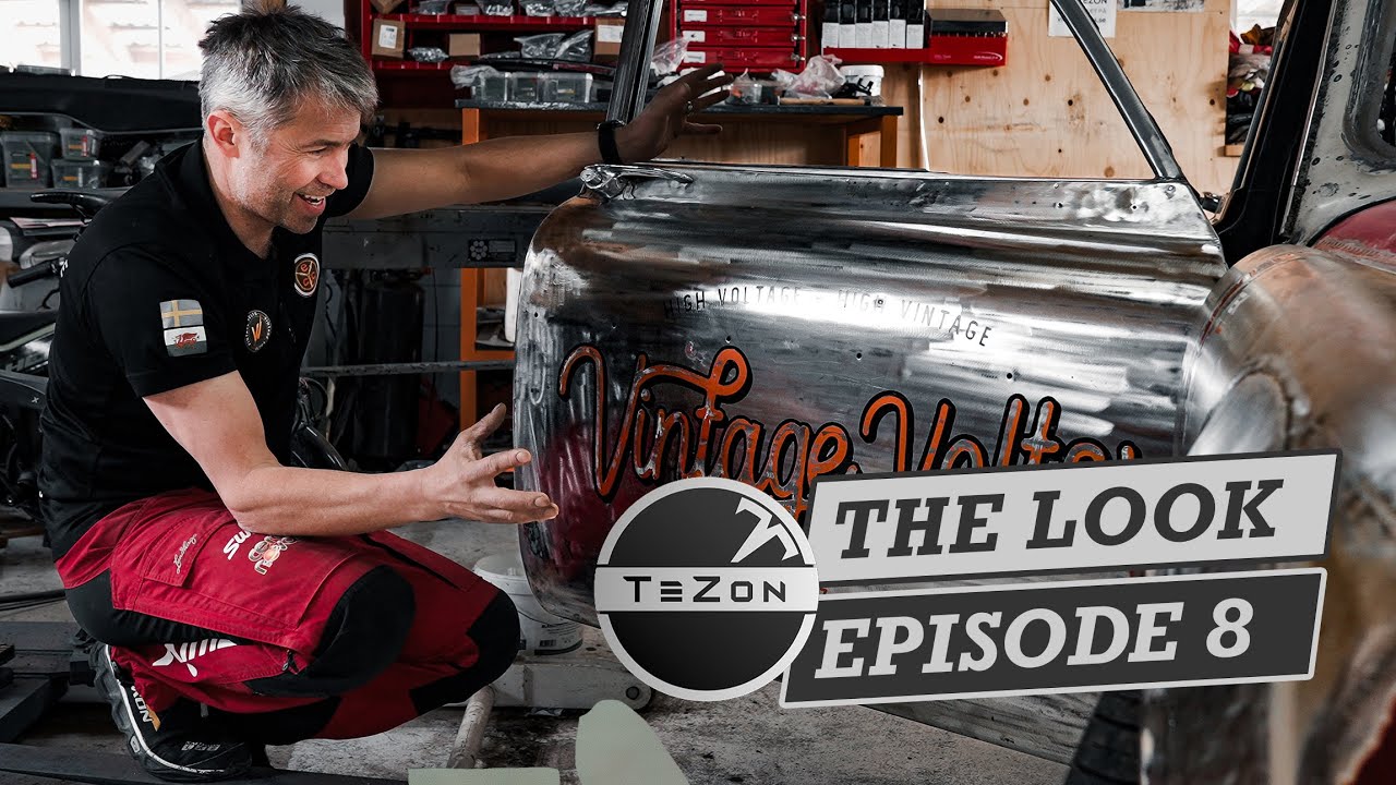 Unveiling Paint & Design Secrets – The TeZon Episode 8 – Tesla Model S with a Volvo Amazon body