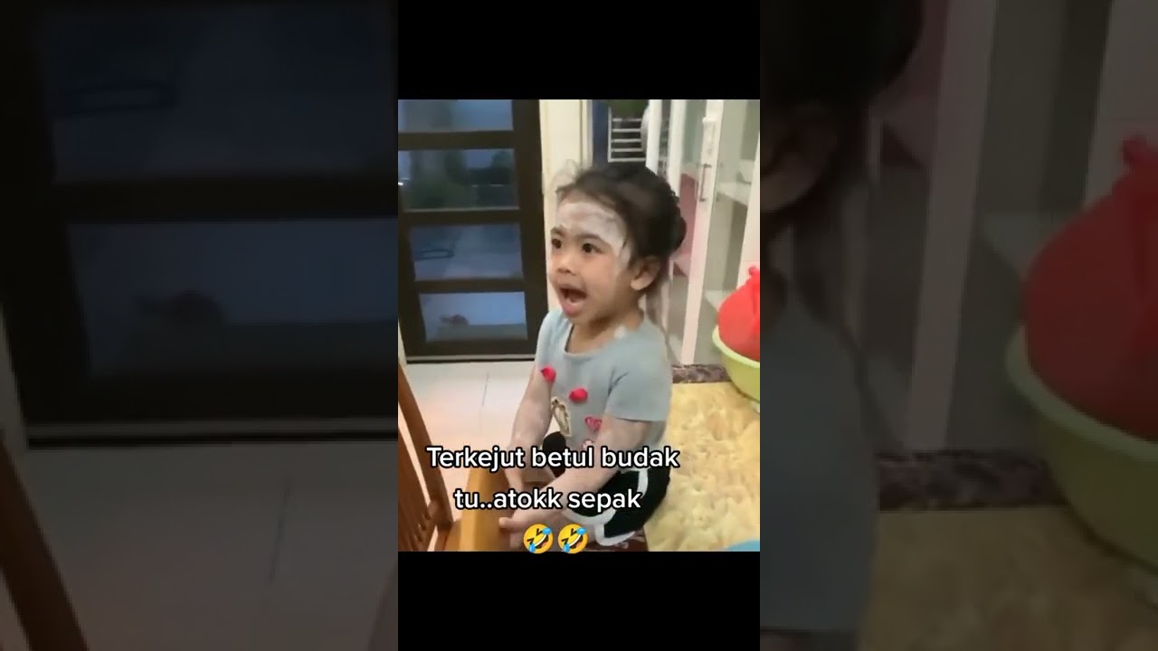 Video Lucu Anak Kecil Terkejut Karna Atok Dalang 🤣