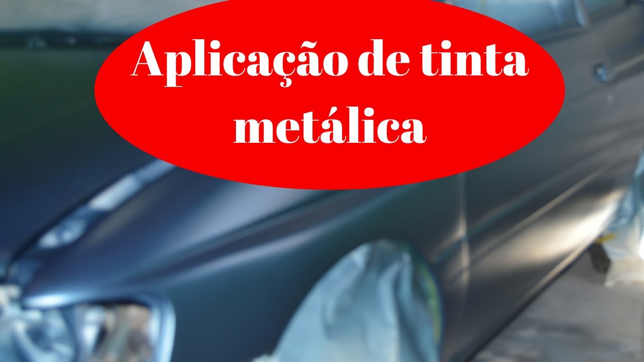 como pintar metálico