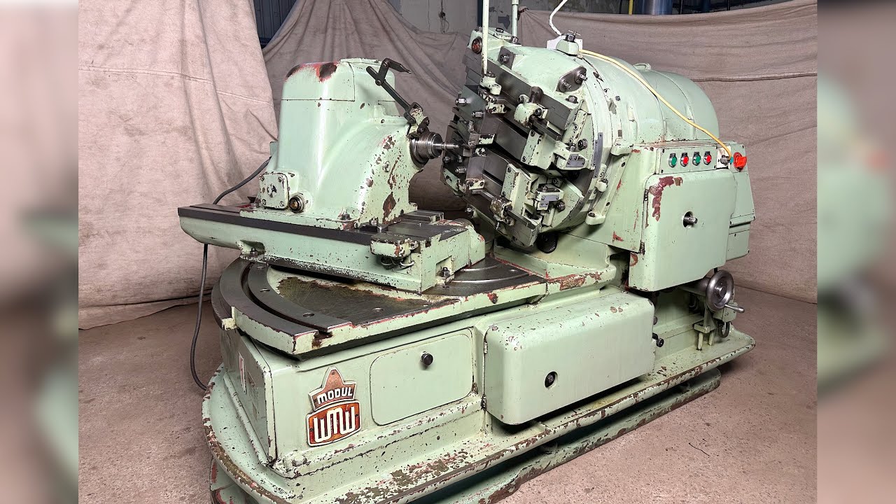 WMW Germany Straight Bevel Gear Generator - 280 mm Gear Diameter