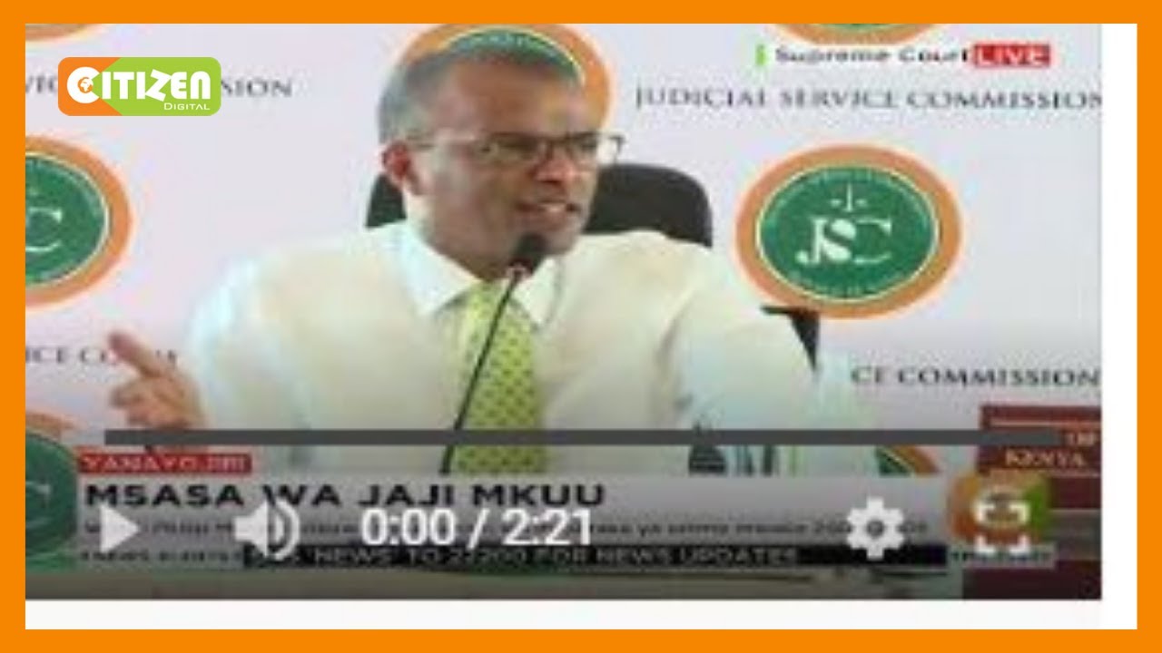 “A man is his history; we will judge you accordingly”.Justice Majanja tells Murgor