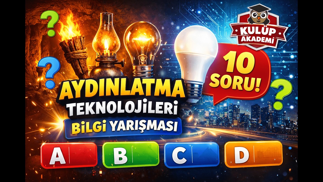 Aydınlatma Teknolojileri Bilgi Yarışması 💡 | 10 Soruda Bilgini Test Et!