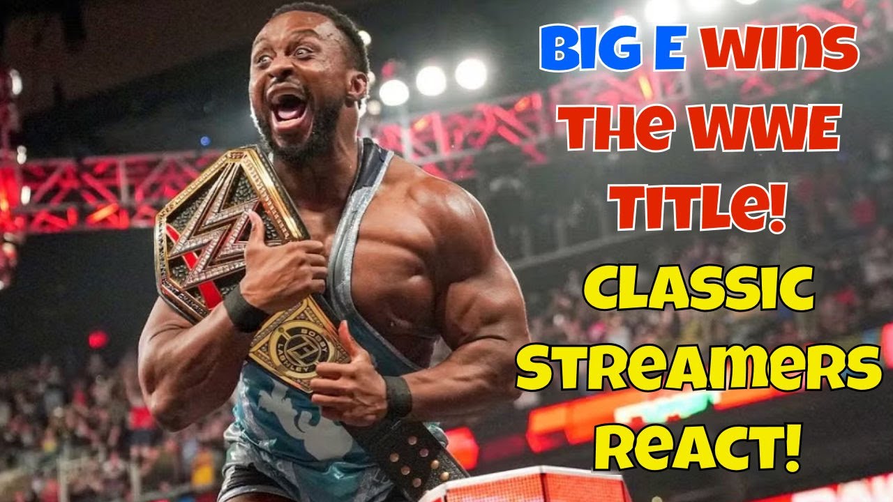 Big E Wins The WWE Title! Classic streamer reaction! #wwe #moneyinthebank #wweraw