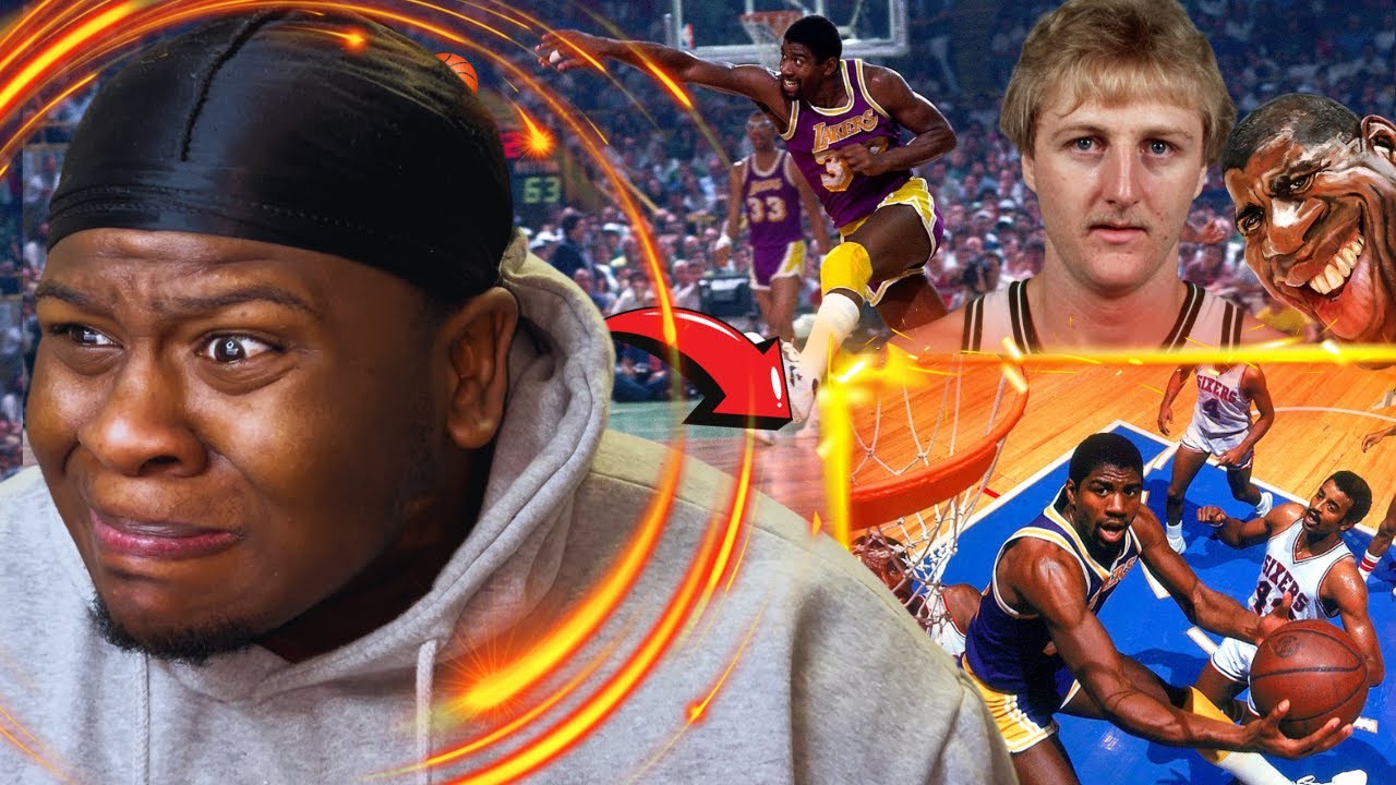 LARRY BIRD AND MAGIC WAS *SPECIAL* Magic Johnson ULTIMATE Career Mixtape *REACTION* 