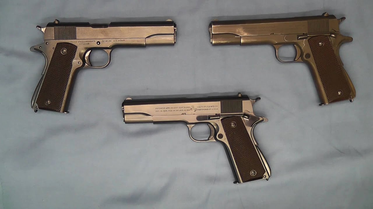 Colt Model 1911A1 1940 & 1941 production changes