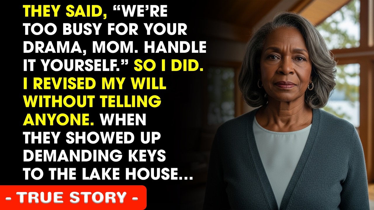 They Wanted Keys to Her Lake House But Her Attorney Was Waiting.