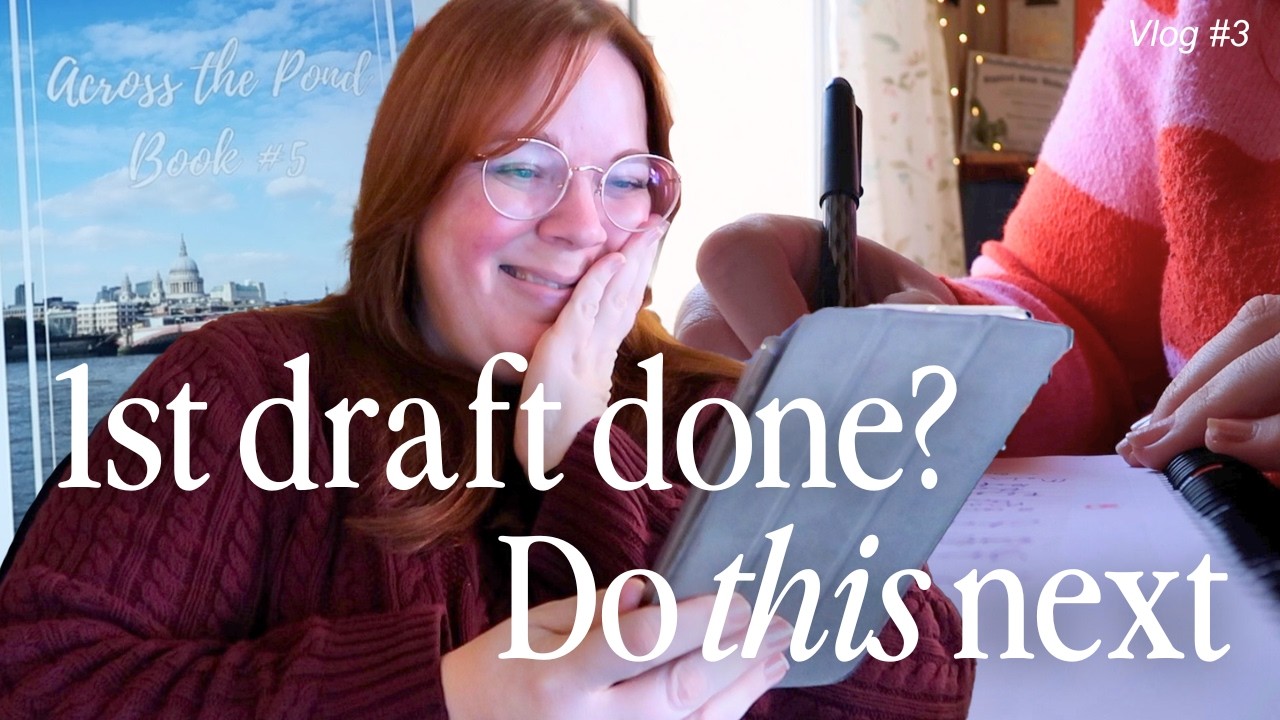 You finished your first draft…now what? (Reading my first draft & creating a revision plan)