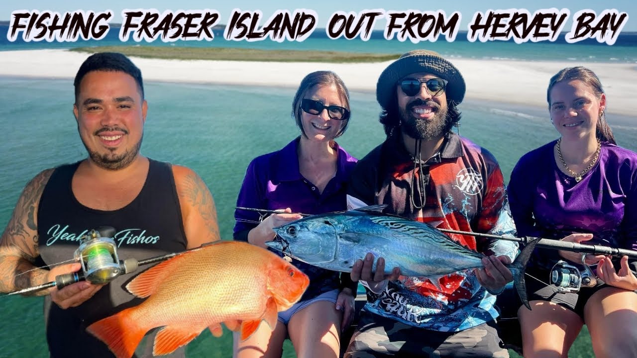 CAMPING ON A BOAT FISHING K'GARI (FRASER ISLAND) OUT OF HERVEY BAY. FINDING FISH WITH NO MARKS!