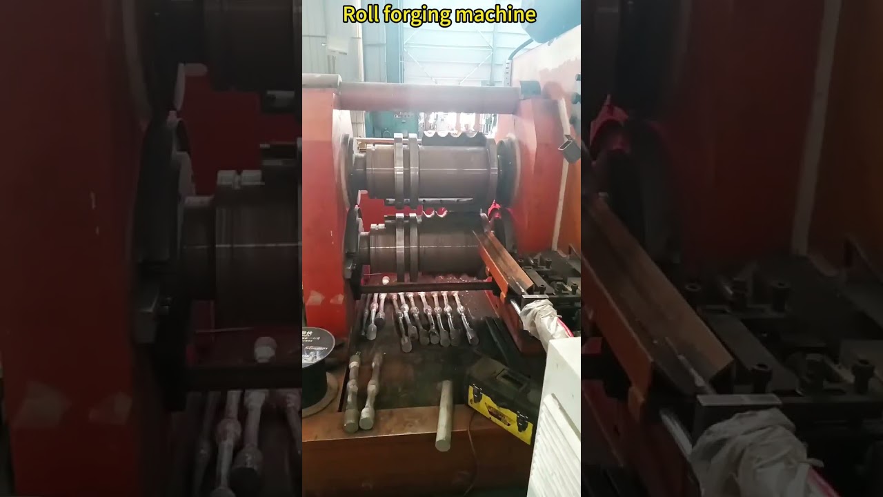 Hot roll steel Roll Forging Machine ZGD370 #rollforging