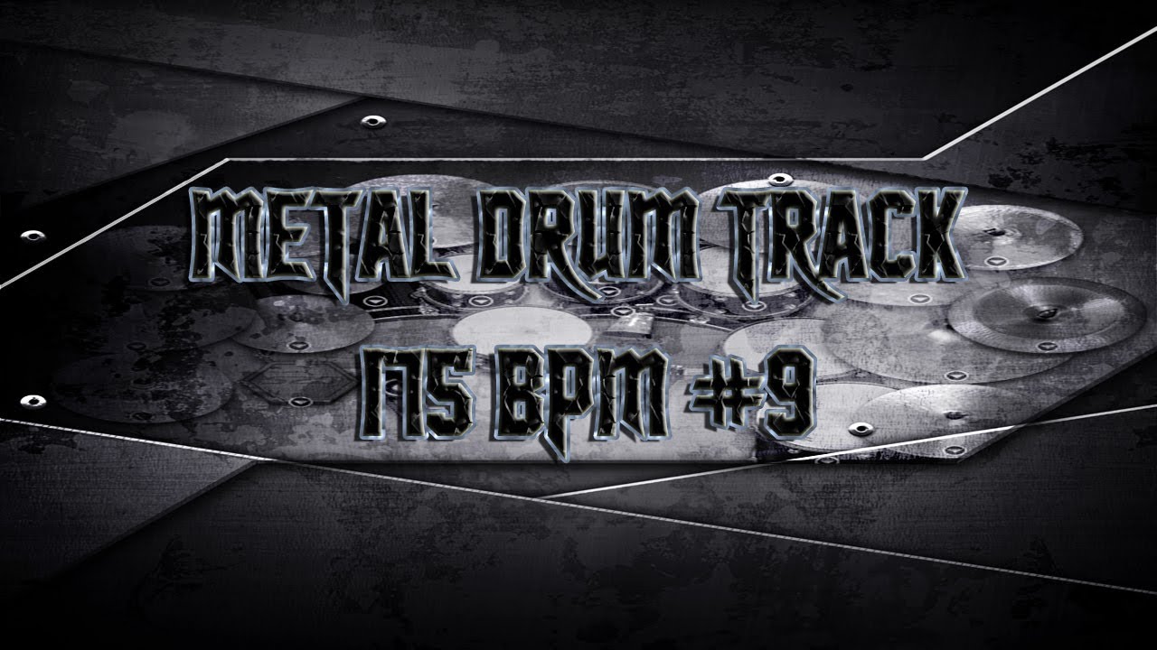 In Your Face Metal Drum Track 175 BPM | Preset 2.0 (HQ,HD)