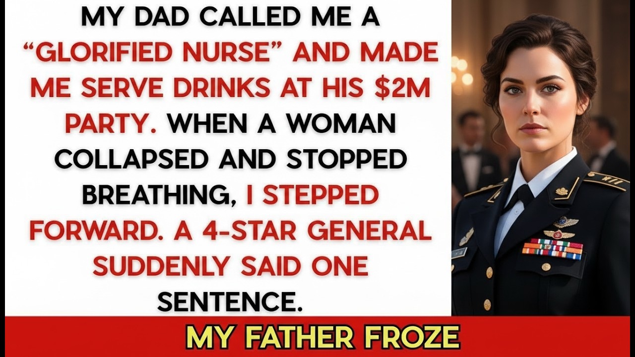 My Dad Called Me A “Glorified Nurse”. Then A 4-Star General Kissed My Hand For Saving His Life.
