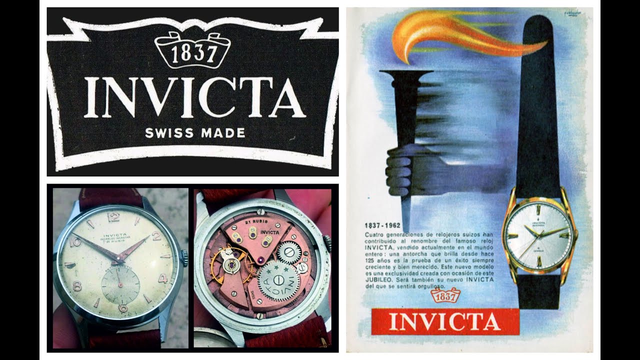 Historia de los Relojes Invicta Vintage y como reconocerlos