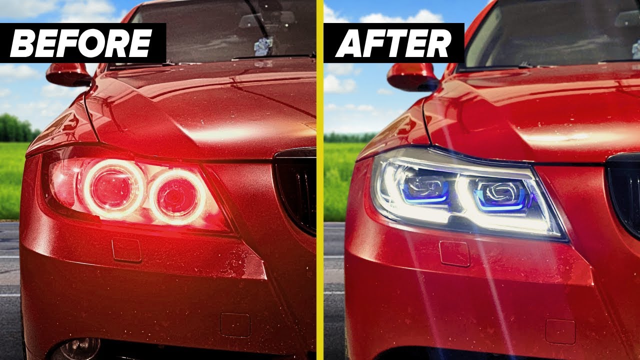 Модернизируйте свой BMW E90 с помощью этой модернизации фар!