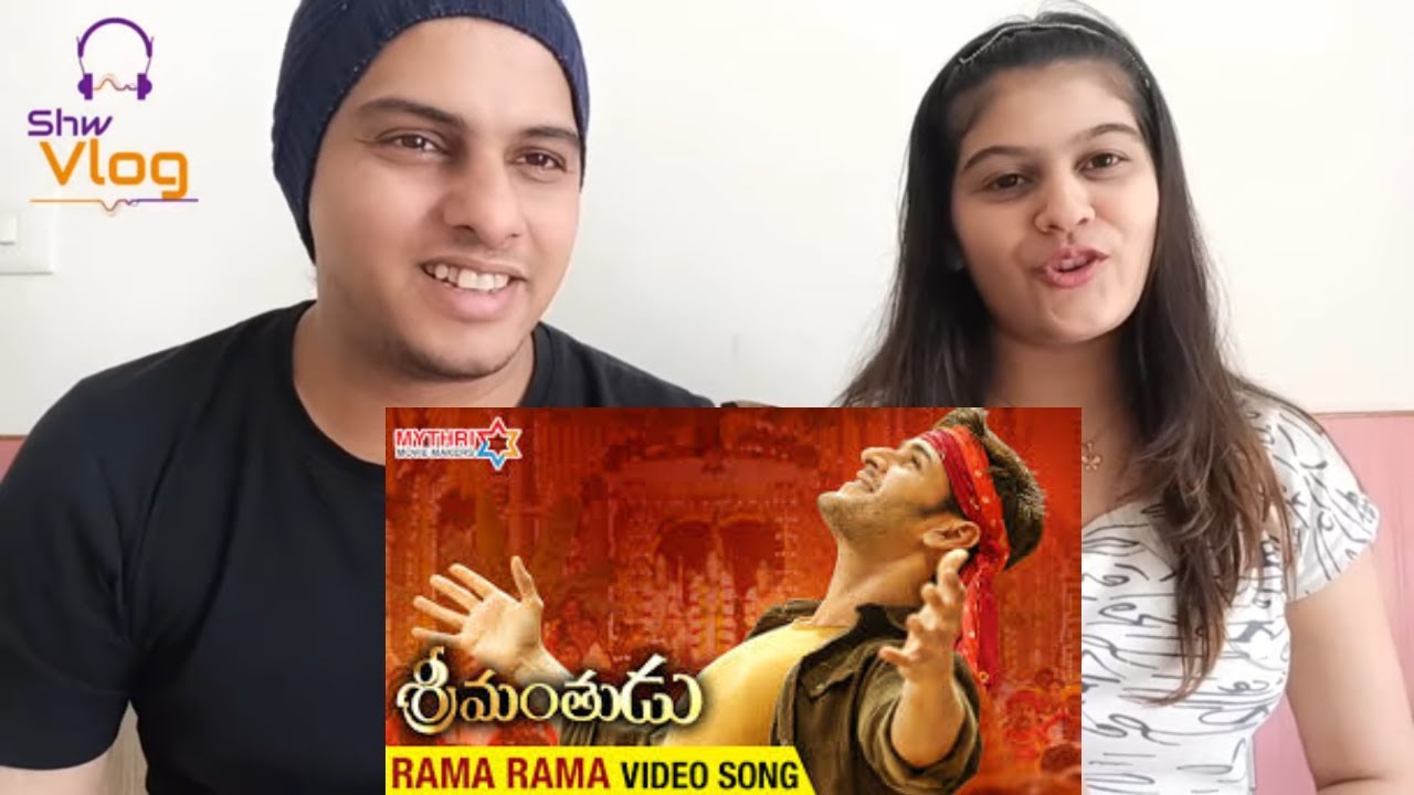 Rama Rama Full Song Reaction || Srimanthudu Songs || Mahesh Babu, Shruthi Hasan, Devi Sri Prasad