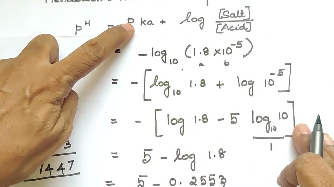Example 8.6/Ionic Equilibrium/#Neettamil/Explanation in Tamil/TN 12th Standard