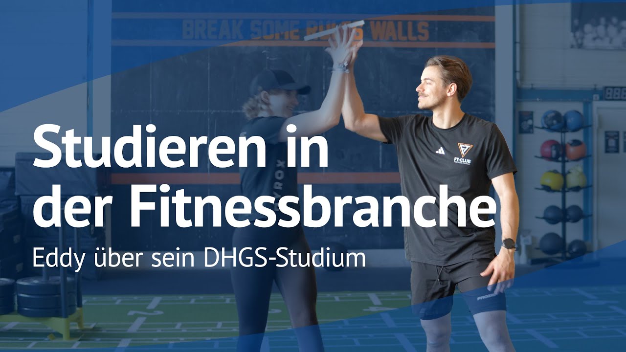 Studieren in der Fitnessbranche: Eddy über sein DHGS-Studium