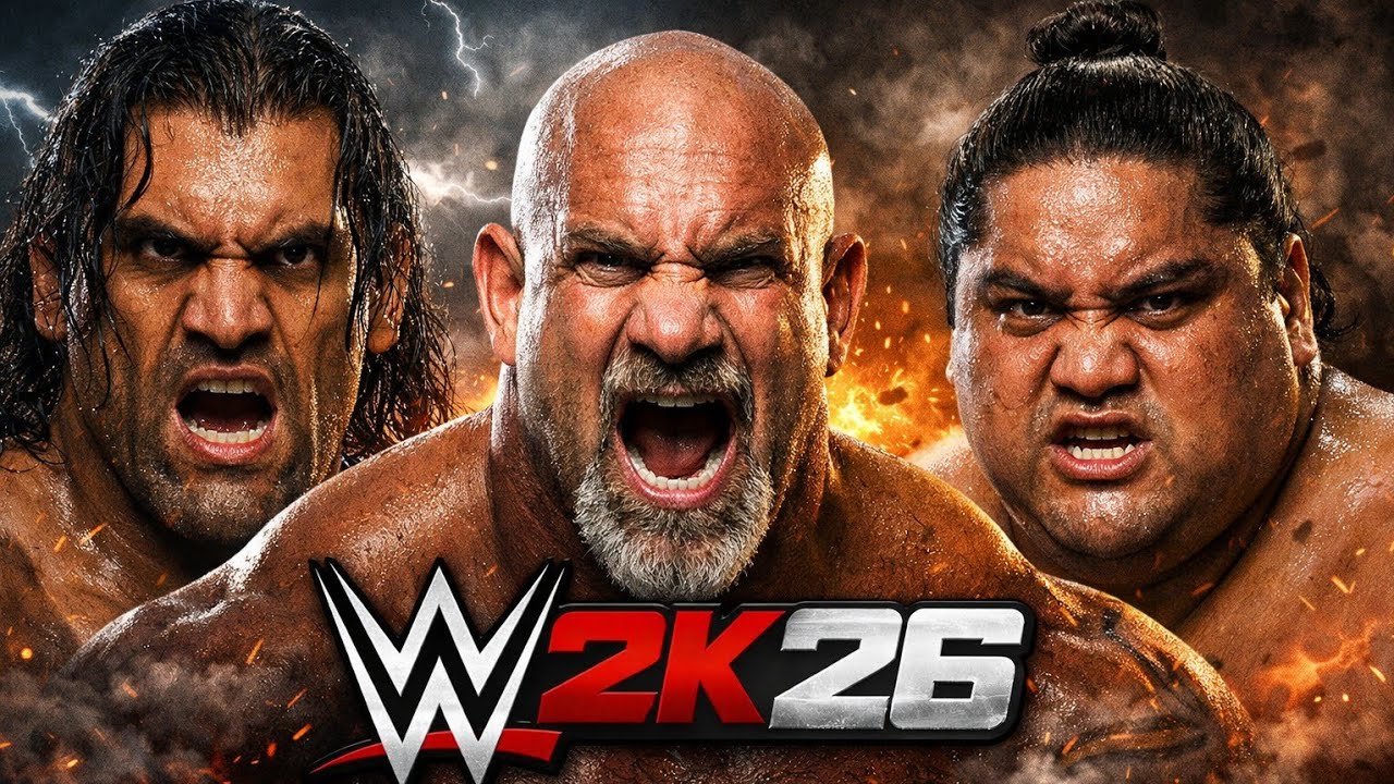 Goldberg vs Yokozuna vs The Great Khali — Giant Monster Triple Threat Match