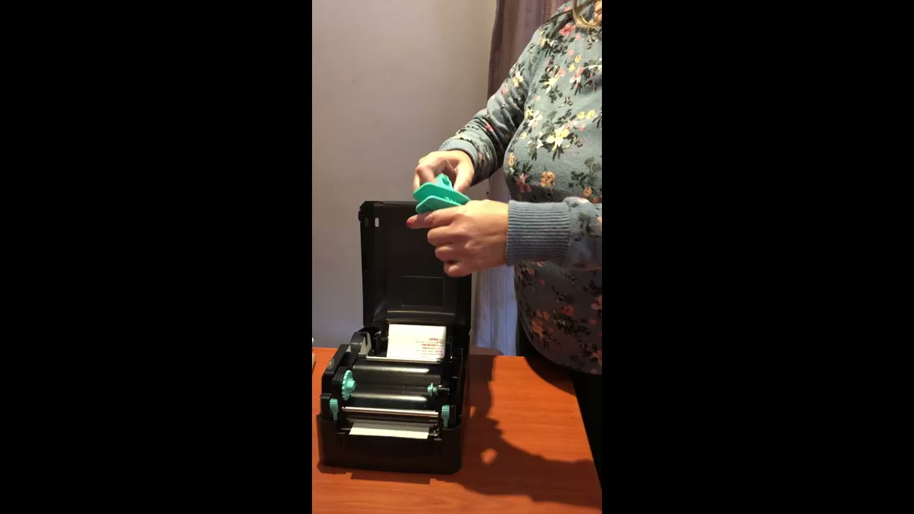 Ribbon Place - Setup your new GoDex GE300 Ribbon Printer Part 2