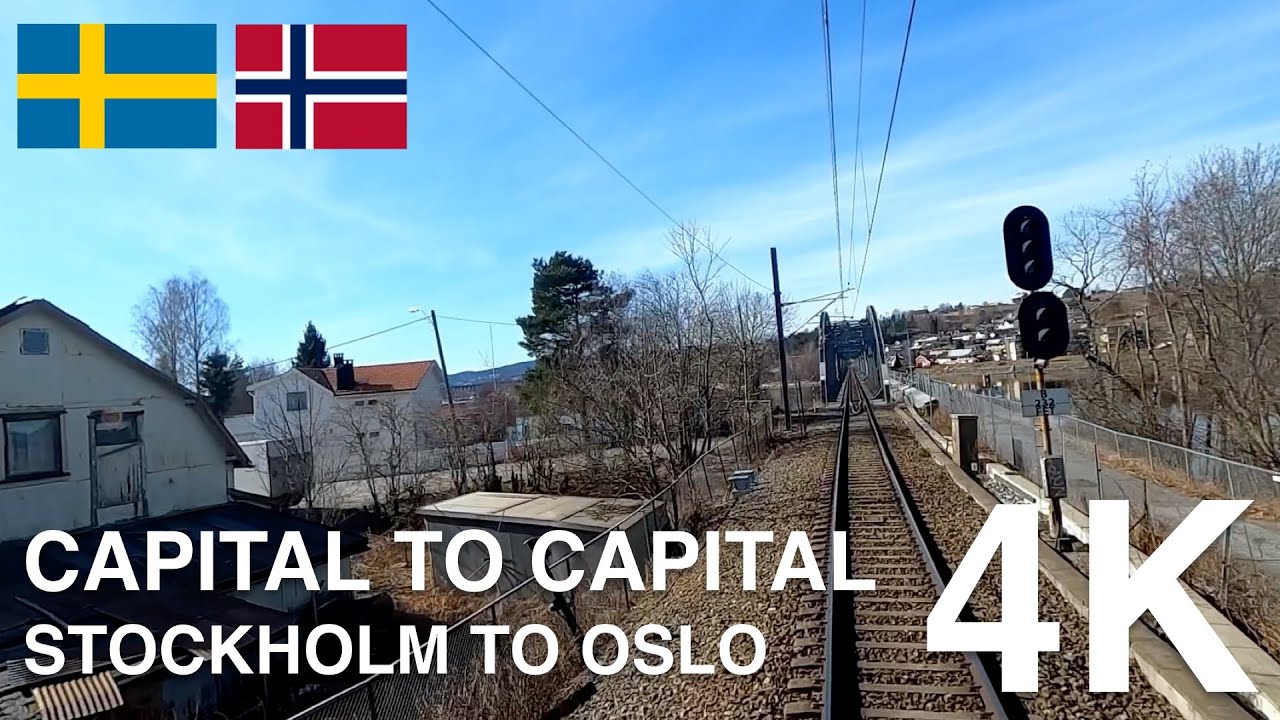4K CABVIEW: Capital to Capital (Stockholm to Oslo)